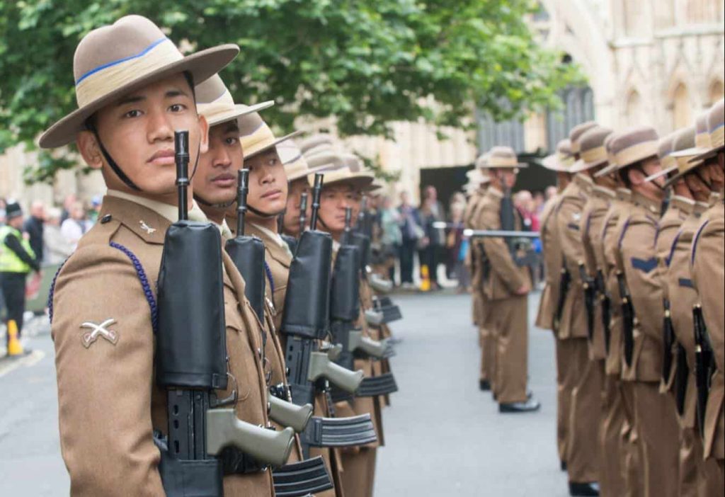 Gurkha british army