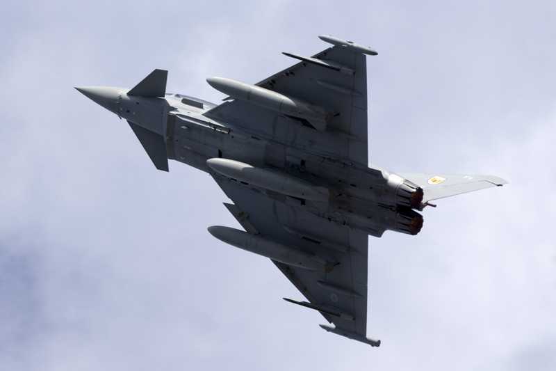 Luqa,,Malta,September,28,,2015:,Royal,Air,Force,Eurofighter,Ef-2000