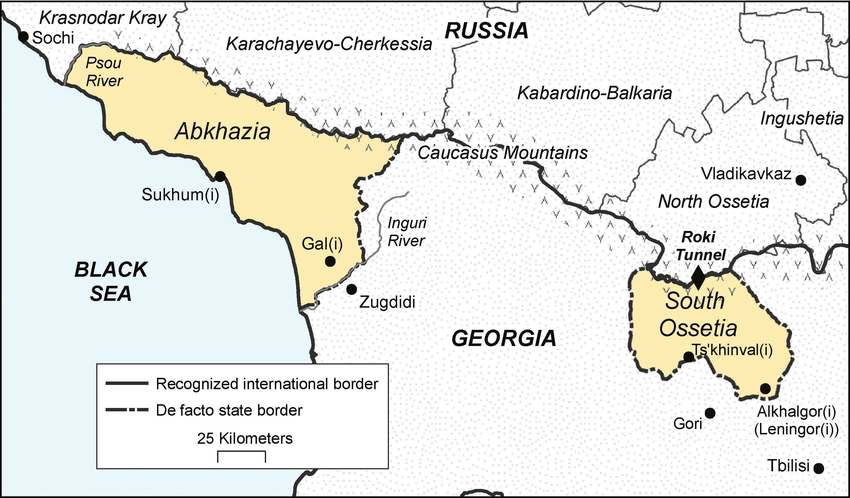 Location-of-the-de-facto-states-of-Abkhazia-and-South-Ossetia-and-of-place-names