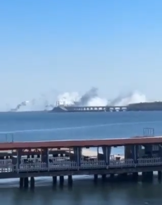 Кримски мост, напад