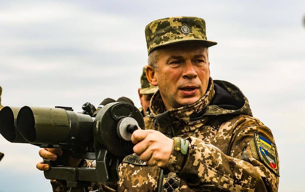 Генерал Сирски, Украјина