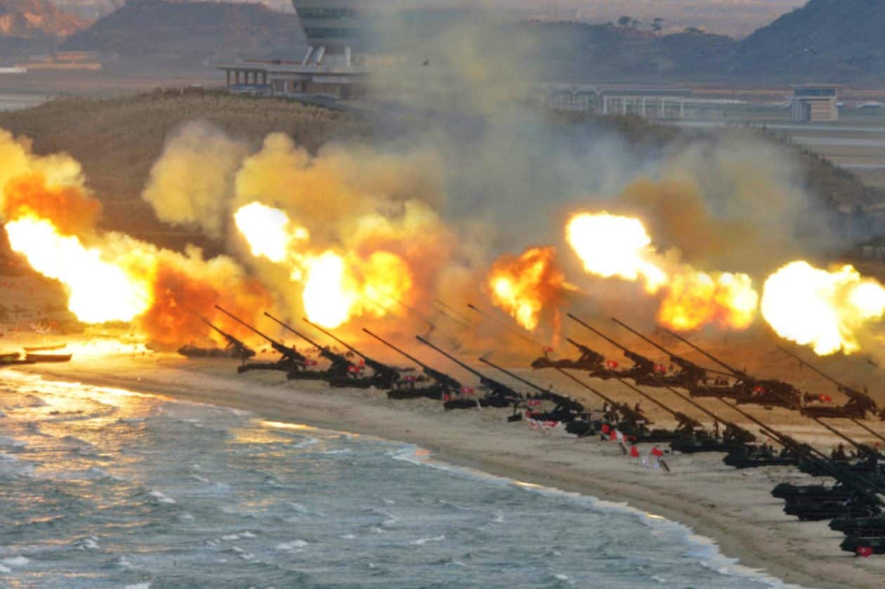 north-Korea-artilery-jutjub