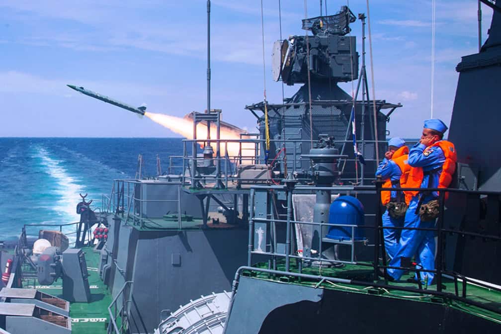 ПВО Руске морнарице, бродови