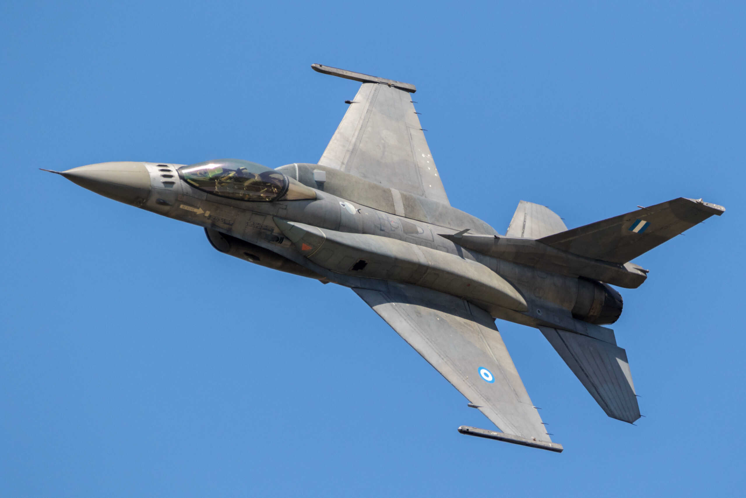 Larissa,,Greece,-,May,4,,2017:,Hellenic,Air,Force,F-16