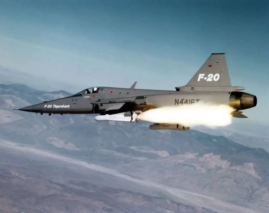 F-20-Tigershark-U.S.-Air-Force-photo