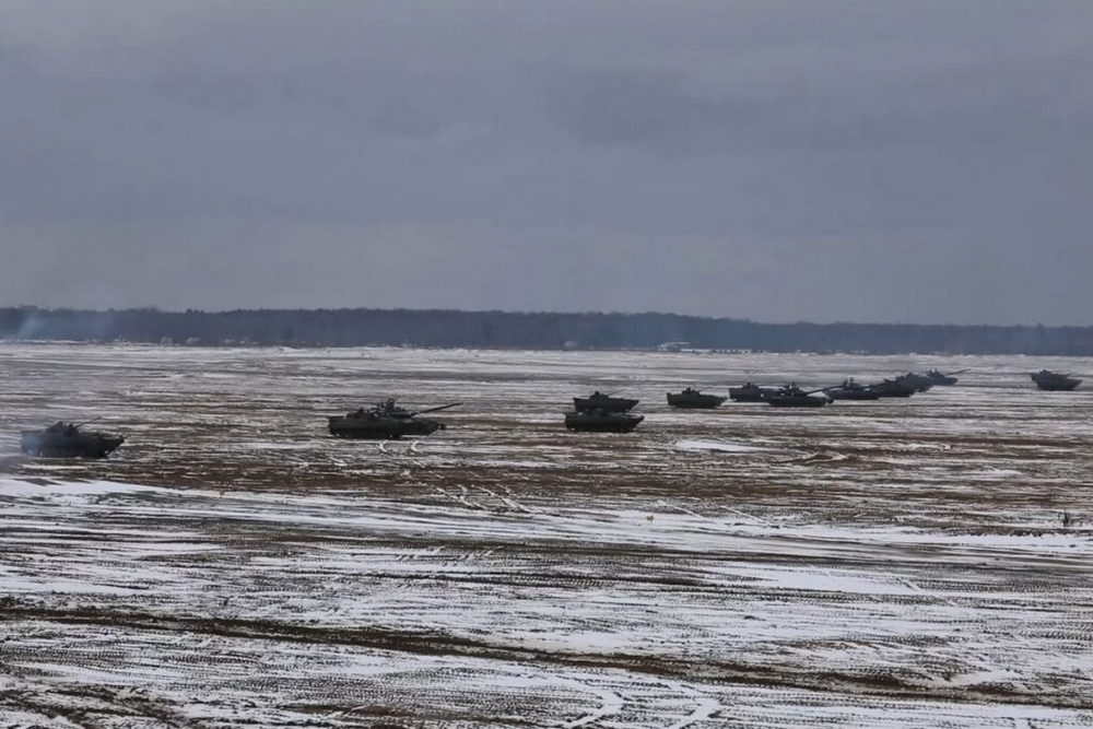 Ruski tenkovi u Belorusiji
