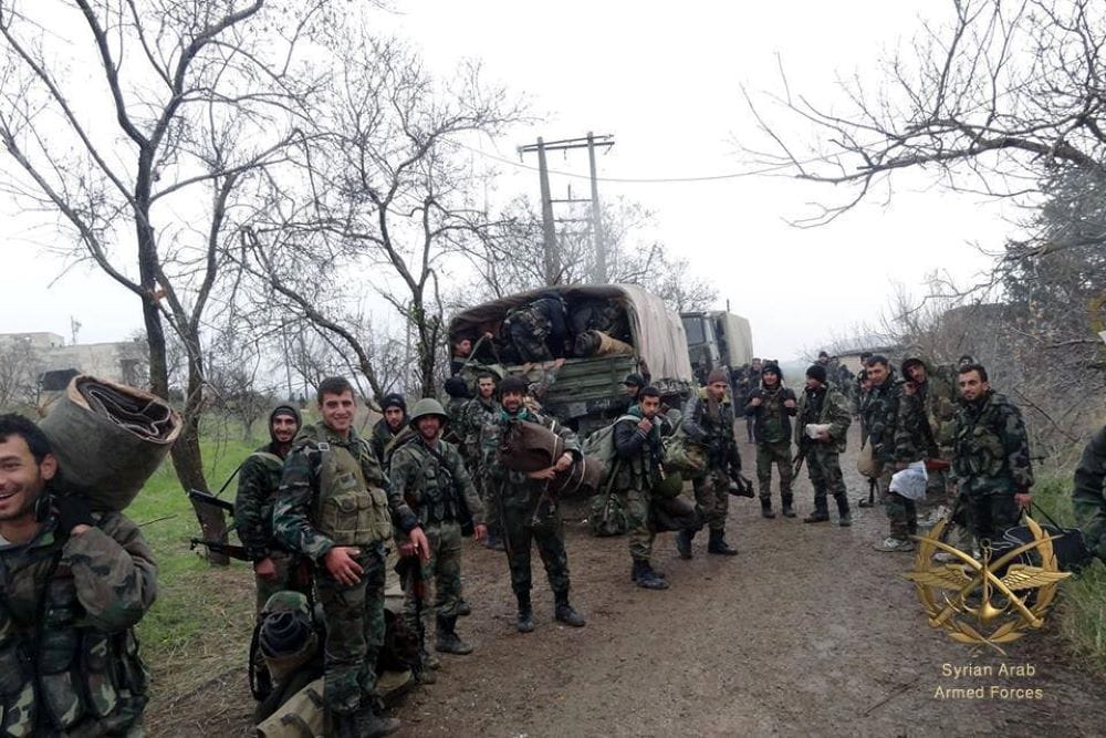 sirijska-vojska-ulazi-u-sela-hame-sa-najvećim-vojnim-konvojem