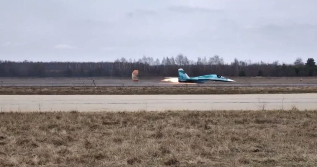 сУ-34, Слетање