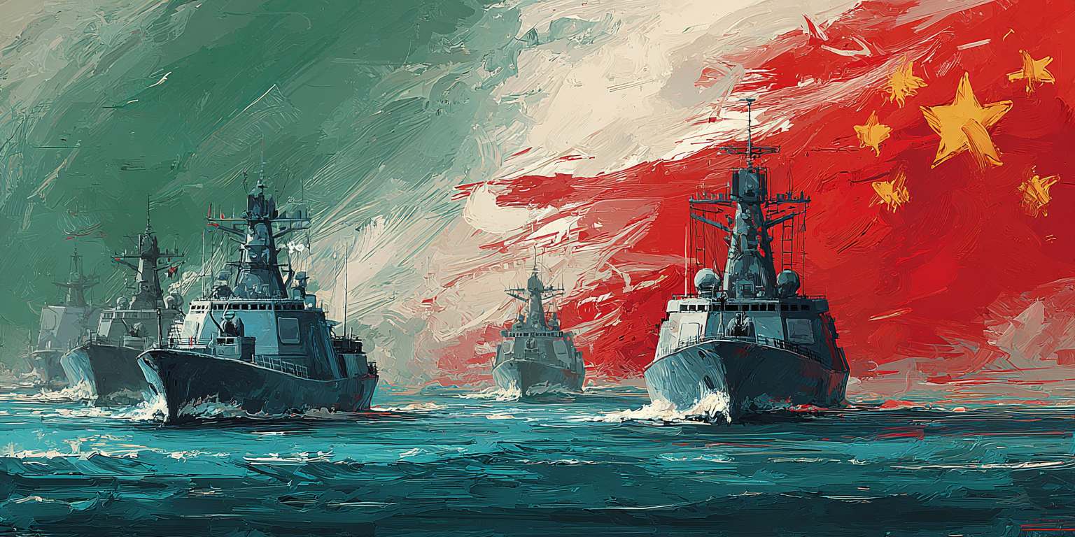 Иран, Кина, кинеска морнарица