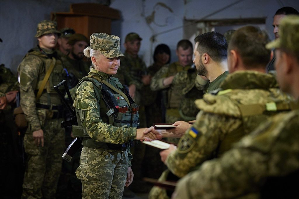 жене у војсци, украјинке