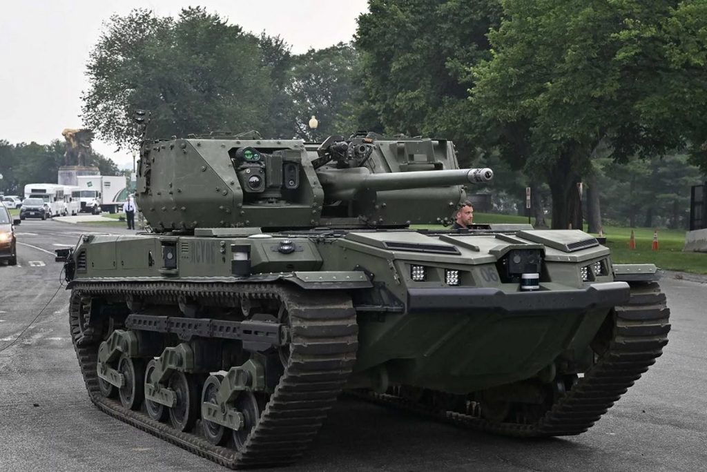 Ripsaw M5, роботизовано возило