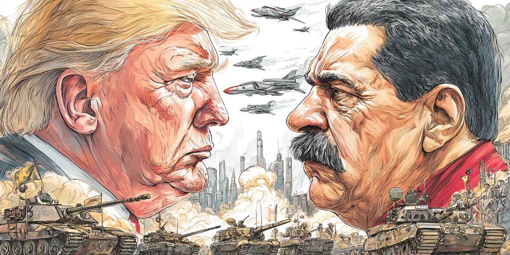 tramp-maduro, венецуела