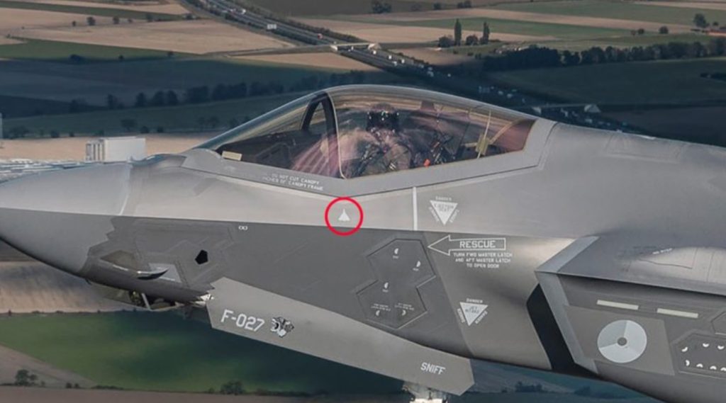 Ф-35 Холандија, руски дрон