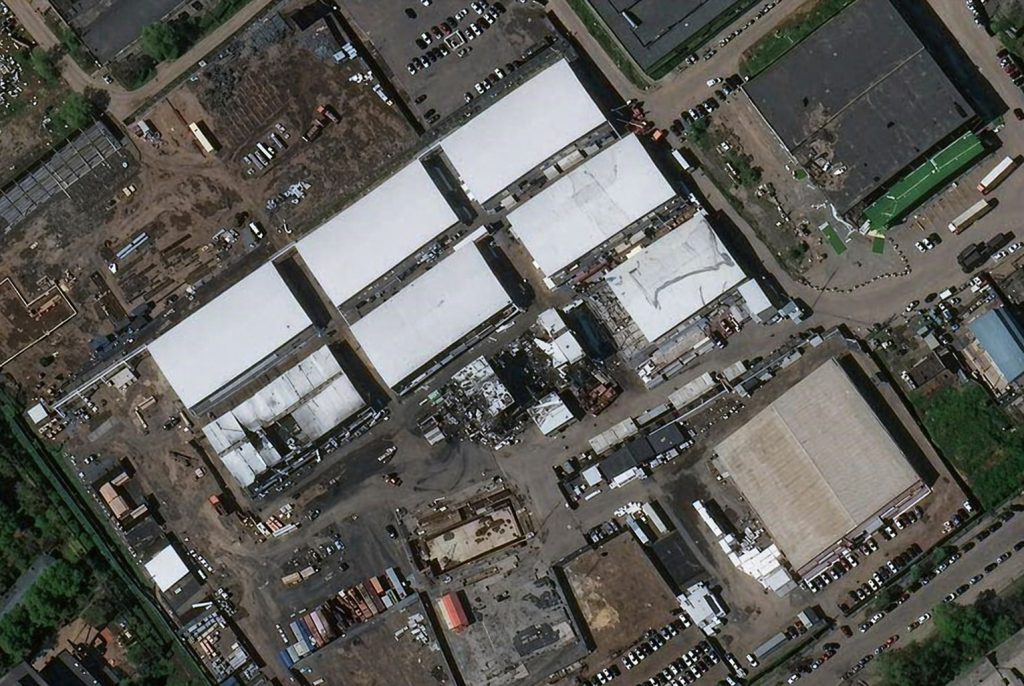 Главна хала фабрике дронова Atlant-Aero у Таганрогу срушена после ракетног удара