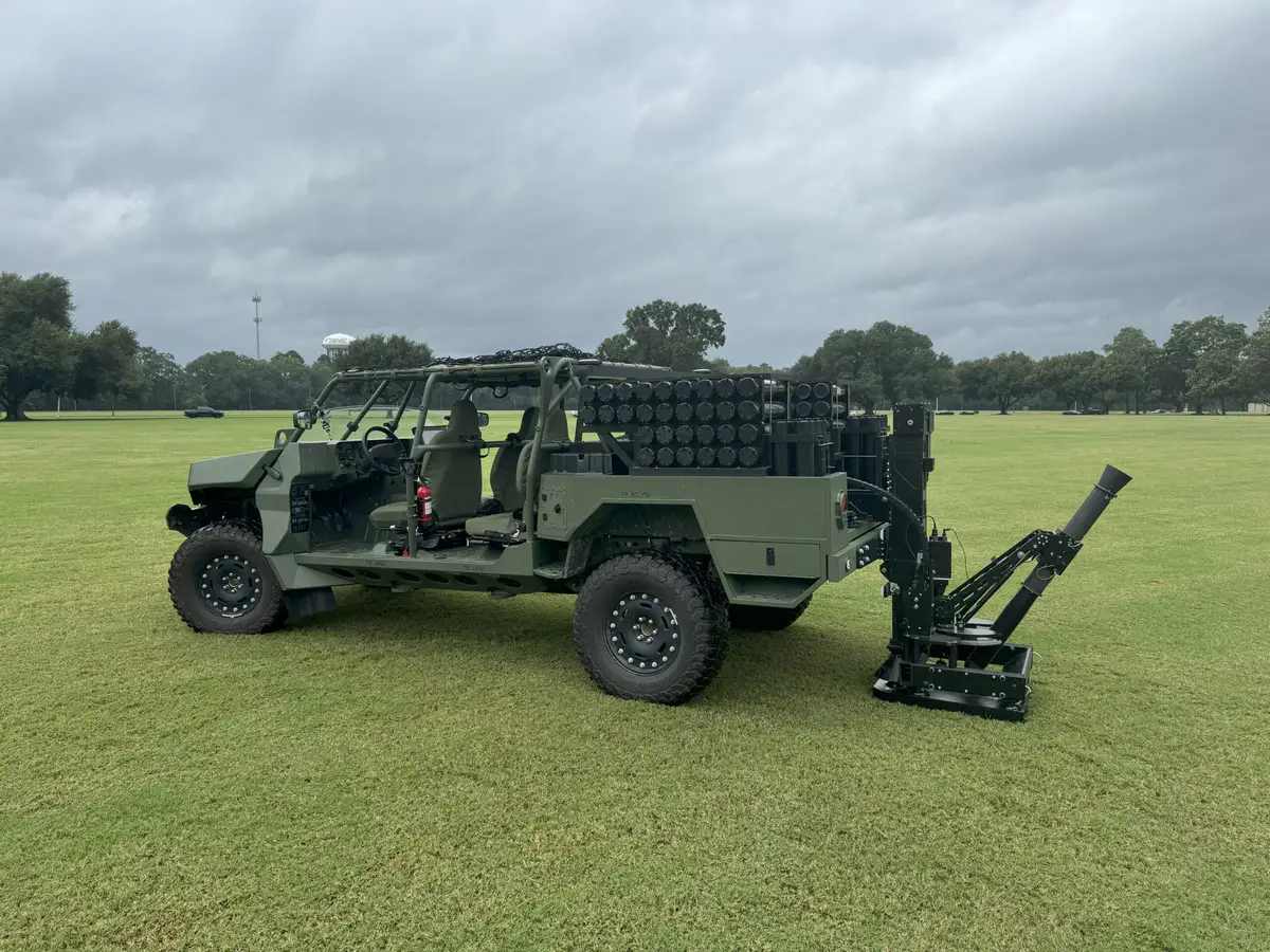Америчка војска на Филипинима тестира аутономни минобацач Scorpion Light 81mm на возилу ISV