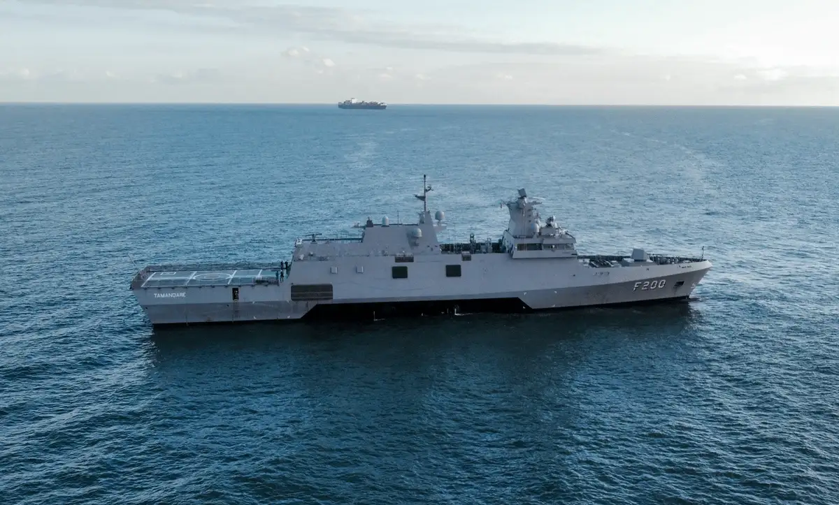 Бразилска морнарица увела у службу прву фрегату класе Тамандарé