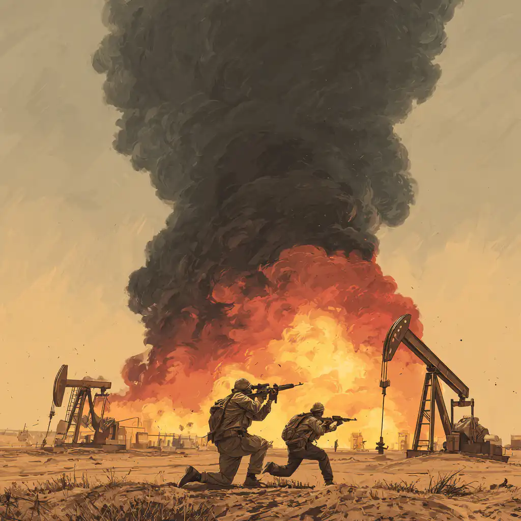 Иранске милиције систематски нападају ирачку нафтну индустрију