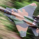 Ф-15Е у бојама Ф-111 поводом напада на Либију први пут полетео кроз Мацх Лооп