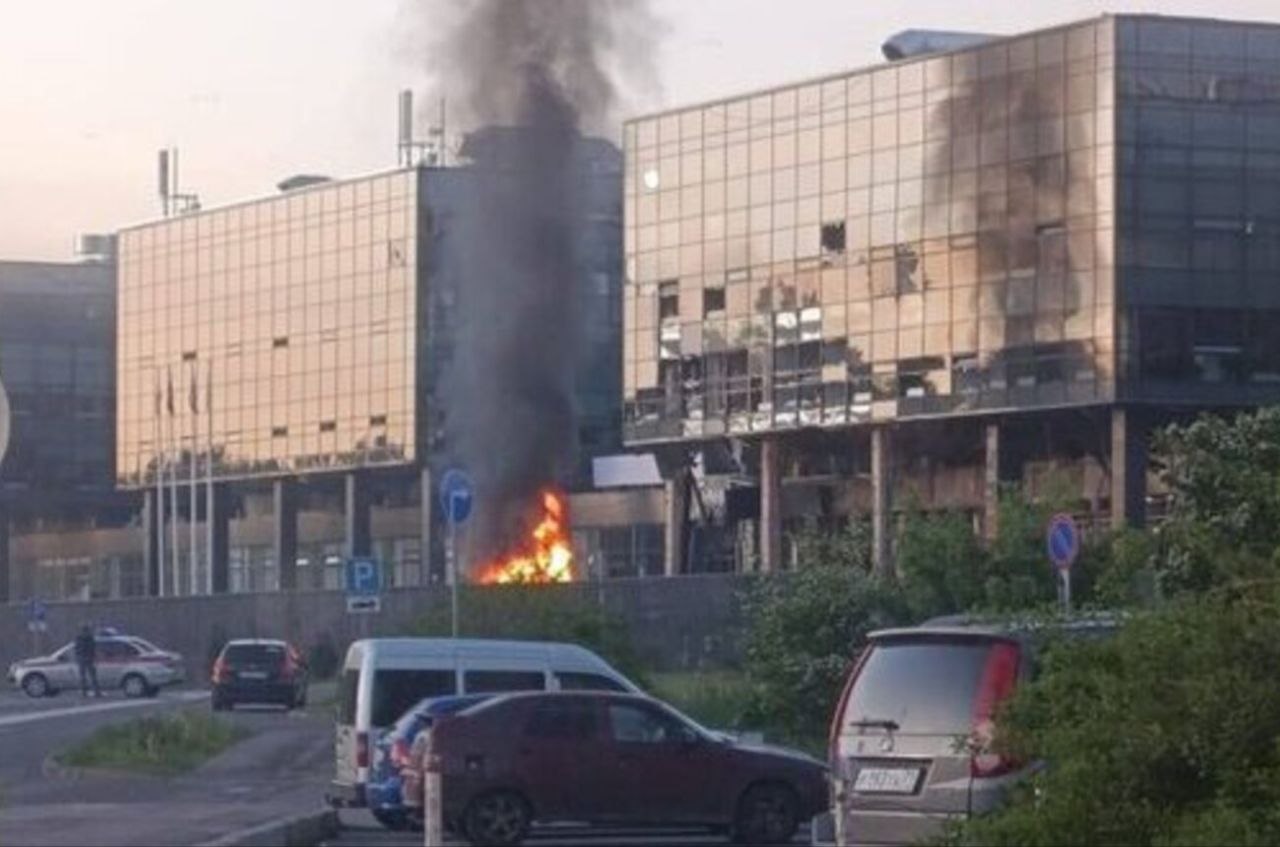 Дронови погодили технопарк Елма у Зеленограду код Москве