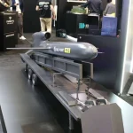 Украјинска крстарећа ракета FP-5 Flamingo приказана на сајму у Истанбулу