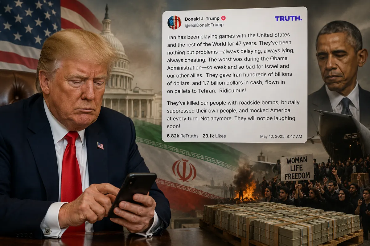 Трамп оптужио Иран за вишедеценијску обману САД и напао Обамину политику