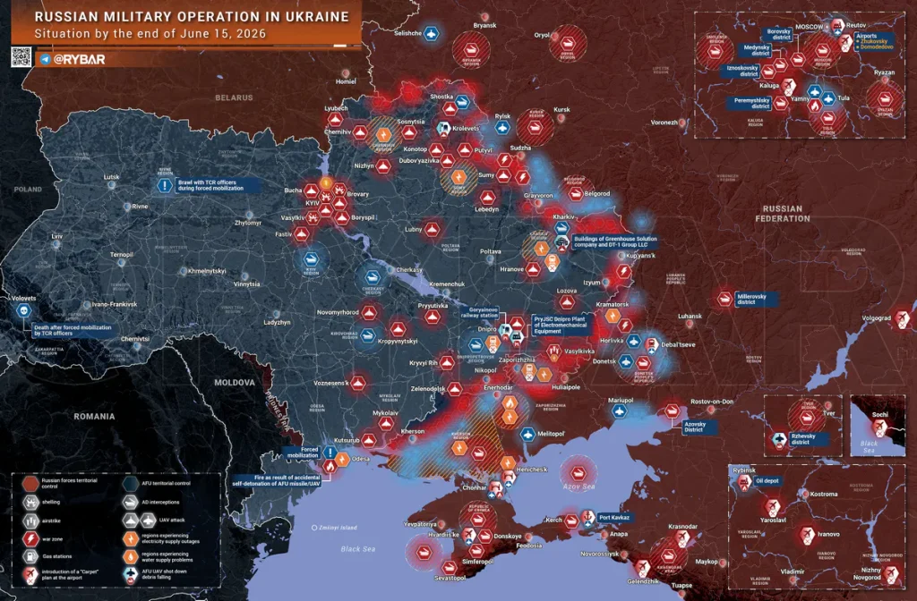 Руски удари на Кијев и војну индустрију, борбе од Сумија до Купјанска