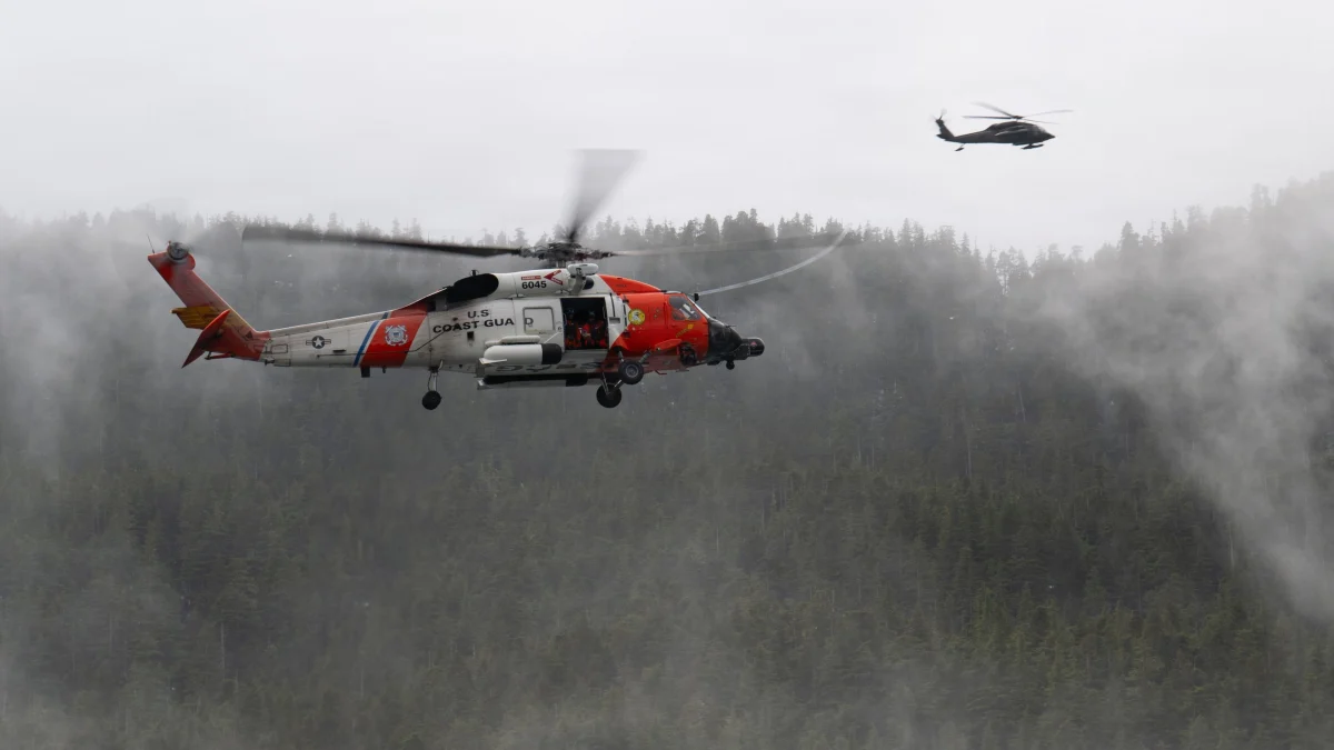 Пад хеликоптера MH-60 Jayhawk на Аљасци: инцидент код Ситке