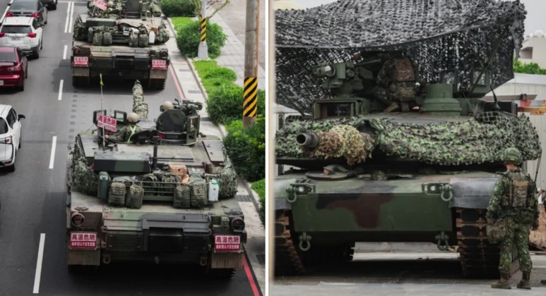 Тајван први пут извео M1A2T Abrams на вежбу борбене готовости
