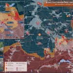 Напади на инфраструктуру и борбе код Славјанска и Константиновке