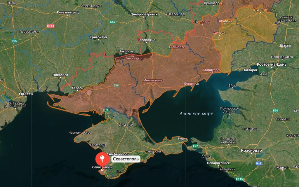 Напад дроновима оставио Севастопољ без струје, борбе трају од Сумске до Запорошке области