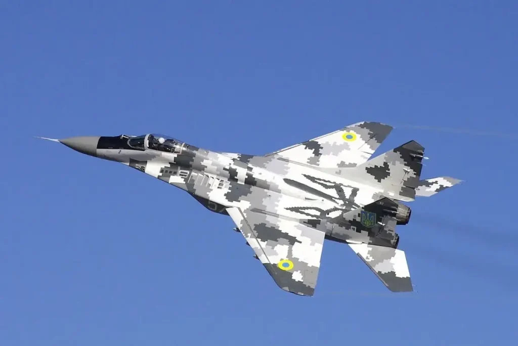 МиГ-29 бацио авио-бомбу на положај руских снага у центру Константиновке