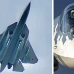 Су-57 виђен са 10 ракета ваздух-ваздух у новој конфигурацији за ПВО задатке