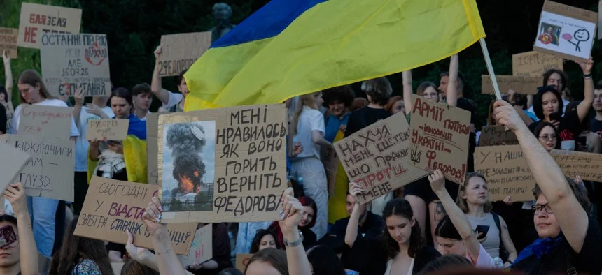 Смена у врху одбране тресе Украјину: протести због Федорова улазе у десети дан