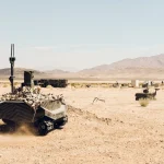 Британски GEREON издржао шест дана непрекидног рада на америчком полигону у пустињи