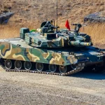 Јужнокорејски тенк К1Е1 запалио се током гађања код границе са Северном Корејом