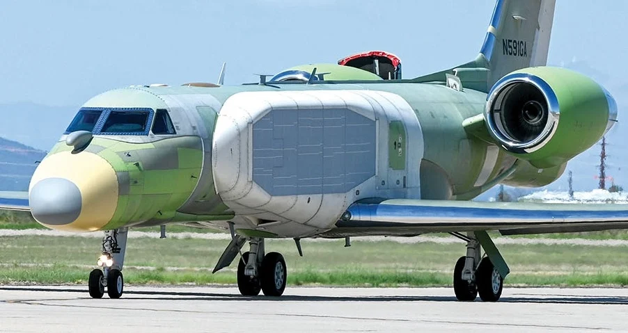 САД подигле EA-37B Compass Call уз границе Калињинграда