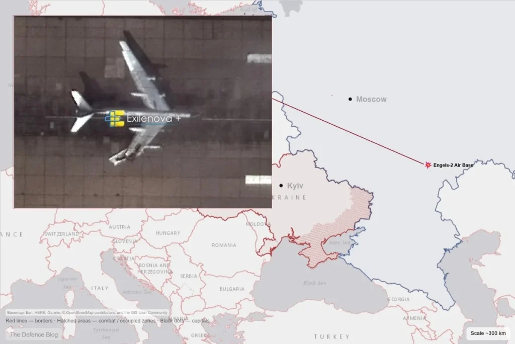 Украјински дронови поново погодили Tu-95MS у бази Енгелс-2