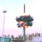 Русија извела лансирање интерконтиненталне ракете Јарс са Плесецка