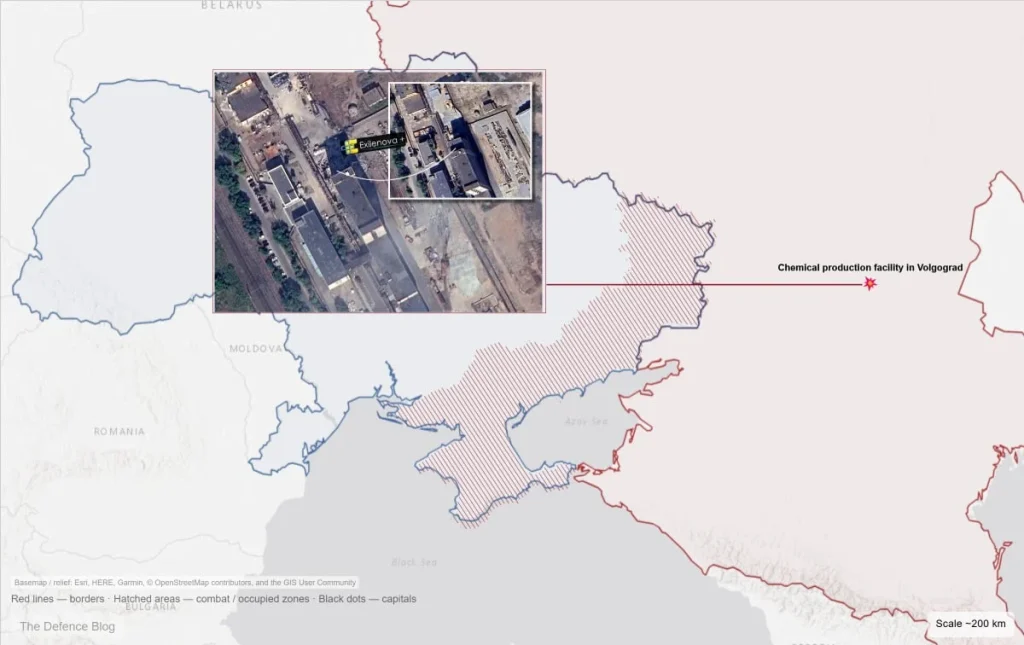 Украјина ракетама ФП-5 „Фламинго“ погодила хемијски погон у Волгограду