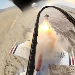 Снимак из кабине открио секунде катапултирања пилота Thunderbird F-16 после пада код Нелиса