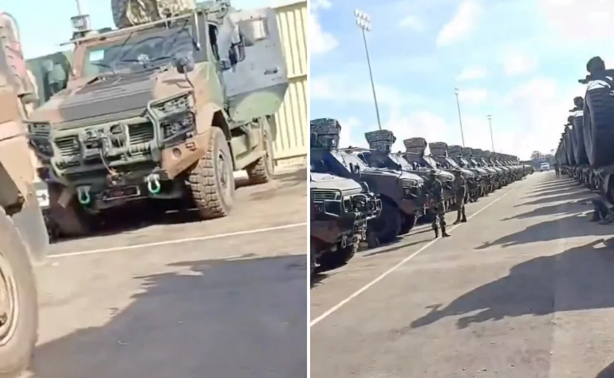 Десетине турских БМЦ АМАЗОН 4×4 снимљене у Либији
