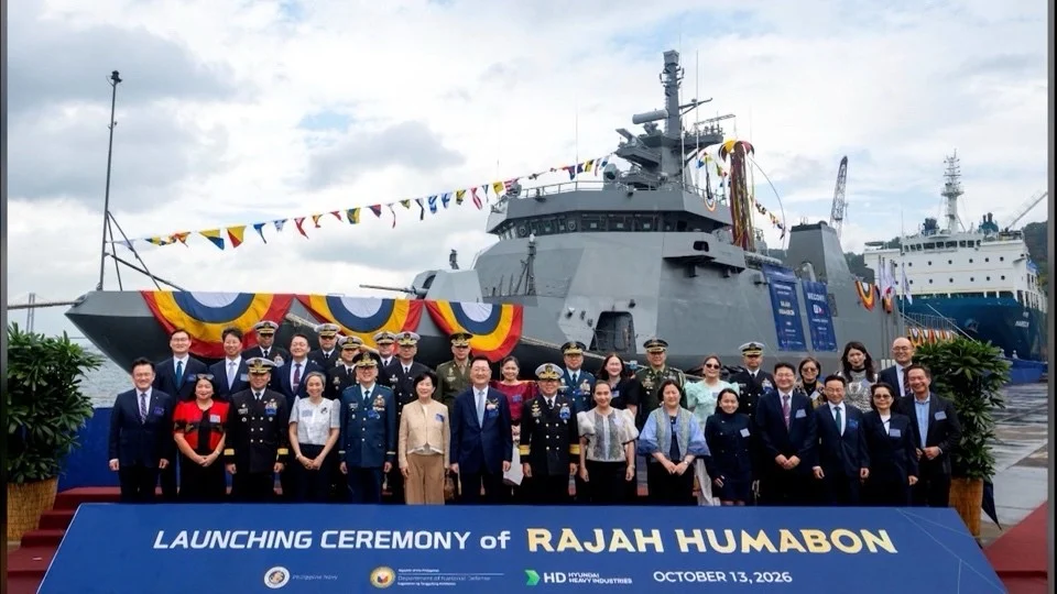 Филипини добили трећи OPV: HD HHI поринуо BRP Rajah Humabon
