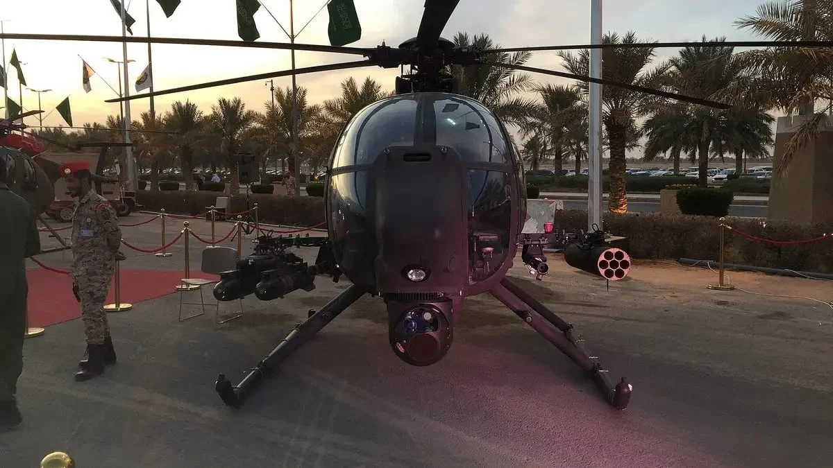 Хути објавили снимак погађања саудијског AH-6i изнад Наџрана