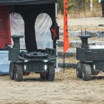 Летонски NATRIX представио у Финској борбено тестиран копнени дрон