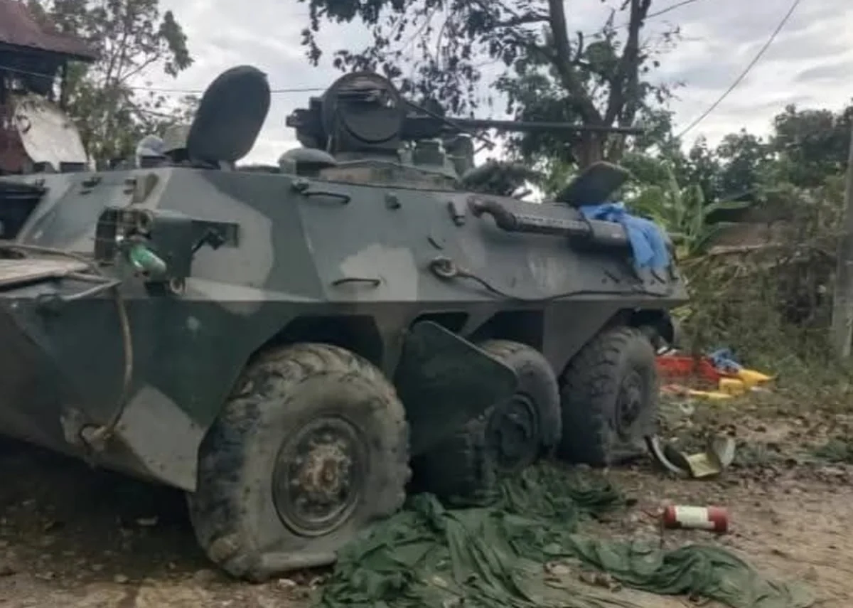 Побуњеници у Мјанмару FPV дроновима уништили кинеска оклопна возила ZSL-92