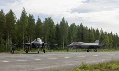 Амерички Ф-35Б слетали на пут у Финској током вежбе НАТО Рамстеин Флаг 2026