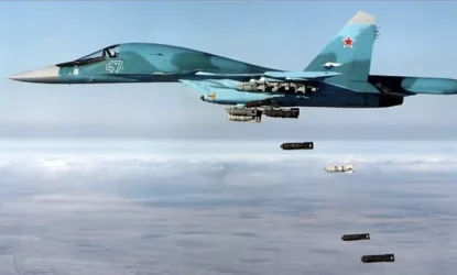 Су-34 гађали украјинске пунктове за управљање дроновима у ДНР