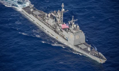 РИМПАК 2026: Америчка морнарица потапа крстарицу класе Тицондерога и десантни брод Пелелиу