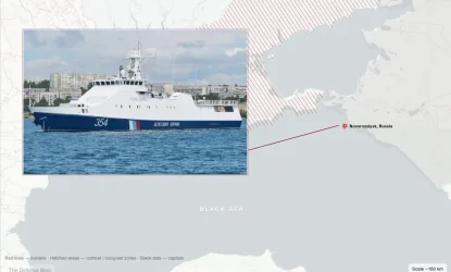Украјина код Новоросијска потопила руски патролни брод Изумруд