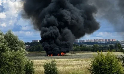 Су-57 пао у Подмосковљу током тренажног лета, пилот се катапултирао